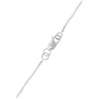 18K White Gold Mini Cross Bracelet