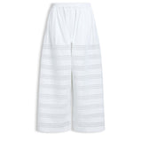 Cotton Poplin Round Pants