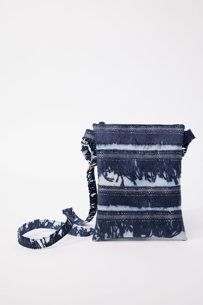 Rectangular Flat Zip Bag w/ Strap