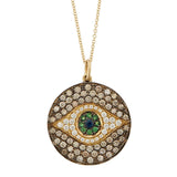 Ileana Makri 18K Yellow Gold Champagne Diamond Dawn Pendant