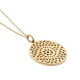 Ileana Makri 18K Yellow Gold Champagne Diamond Dawn Pendant