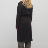 Babilonia Coat - Dark Brown
