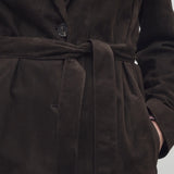 Babilonia Coat - Dark Brown