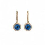 Ileana Makri Deep Blue Eye Earrings XS