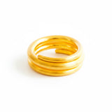 Darlene de Sedle 22K Yellow Gold 3 Coil Ring