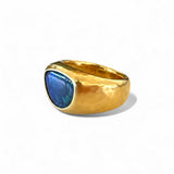 Darlene de Sedle 22K Yellow Gold Black Opal Ring
