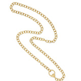 Ileana Makri 18k Gold Chain with Diamond Lock (50cm)