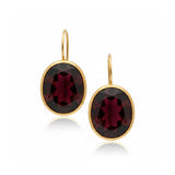 Darlene de Sedle Faceted Garnet Earrings