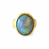Darlene de Sedle Black Opal Ring