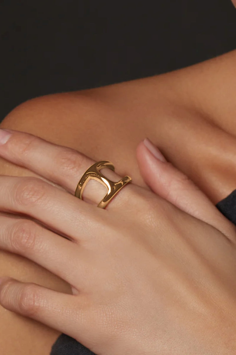 Hoorsenbuhs 18K YG Dame Phantom Ring