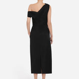 CO Draped Back Dress