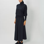 Dusan Wool Tasmania Gaucho Pant XS / Midnight