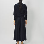 Dusan Wool Tasmania Gaucho Pant XS / Midnight