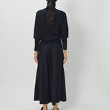 Dusan Wool Tasmania Gaucho Pant XS / Midnight