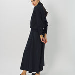 Dusan Wool Tasmania Gaucho Pant XS / Midnight