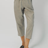 Dusan Wool Flannel Carrot Pants