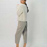 Dusan Wool Flannel Carrot Pants