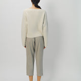 Dusan Wool Flannel Carrot Pants