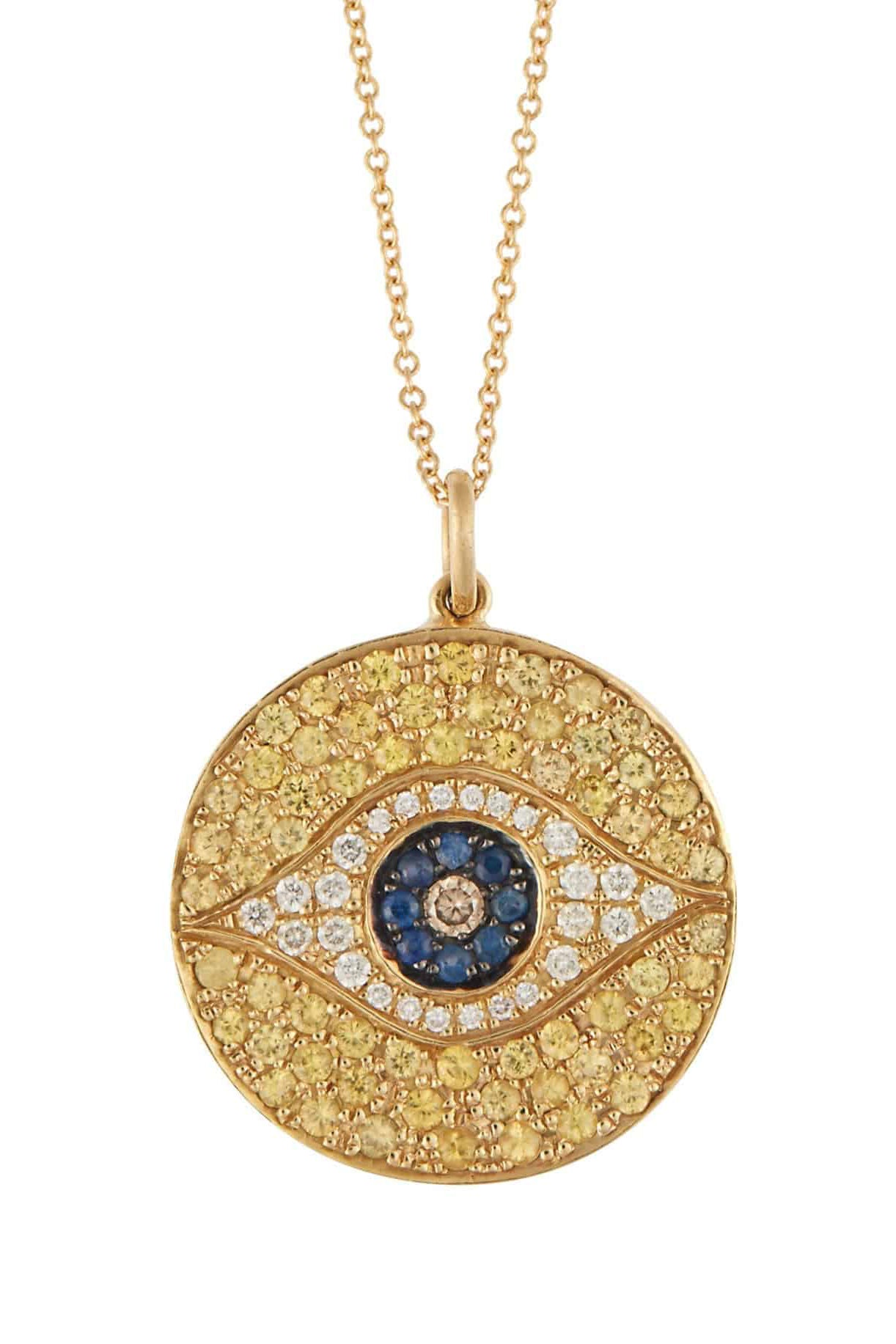18K Yellow Gold Yellow Dawn Pendant