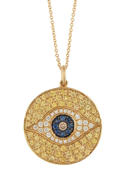 18K Yellow Gold Yellow Dawn Pendant