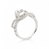 Bibi Van Der Velden Exhale Diamond Stackable Ring