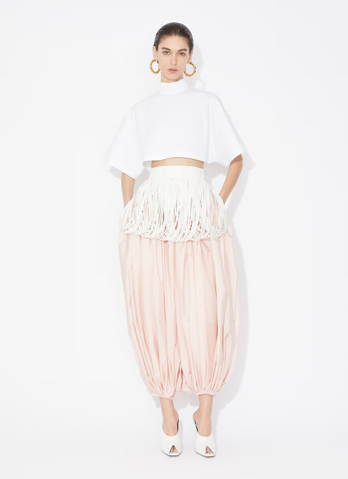 Fringed Leather Belt