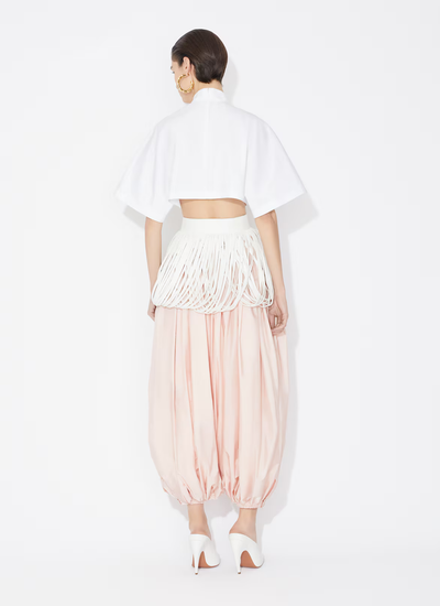 Fringed Leather Belt