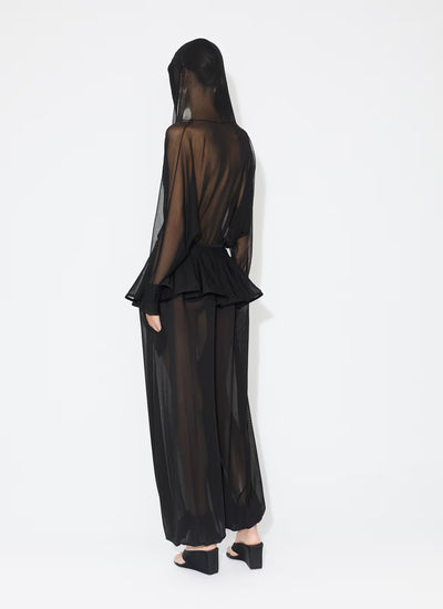 Fine Knit Hooded Bodysuit