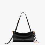 Azzedine Alaia Black Le Click East West Small Bag in Leather