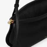 Azzedine Alaia Black Le Click East West Small Bag in Leather