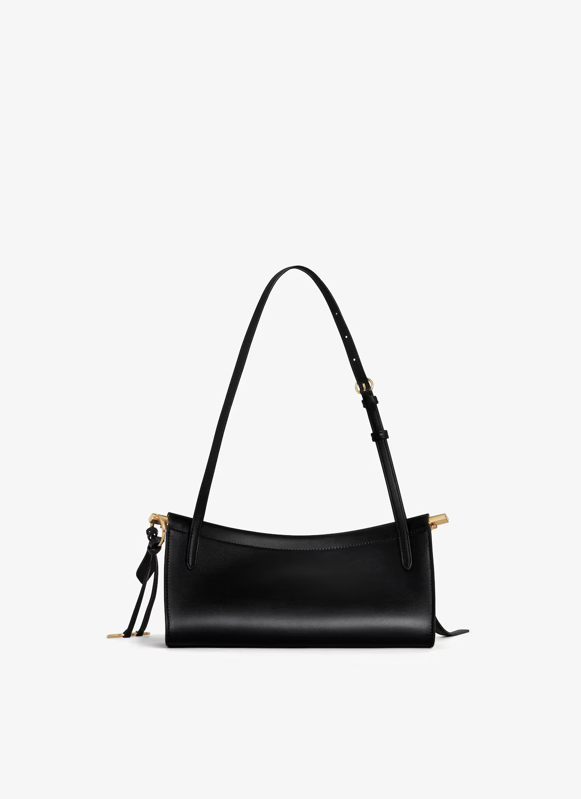 Le Click East West Small Bag in Leather - Black