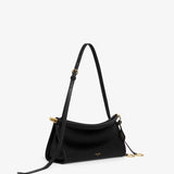Azzedine Alaia Black Le Click East West Small Bag in Leather