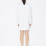 Azzedine Alaia Blanc Tunic Shirt Dress