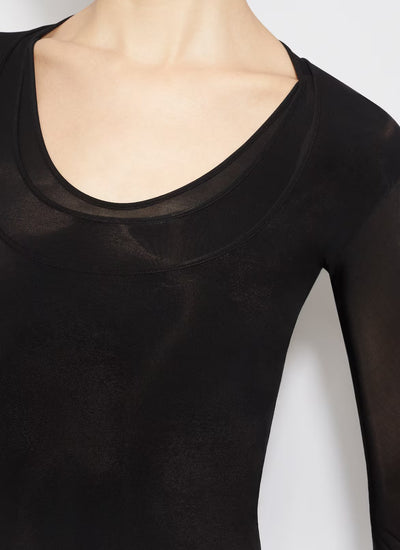 Layered Jersey Dress in Soft Jersey