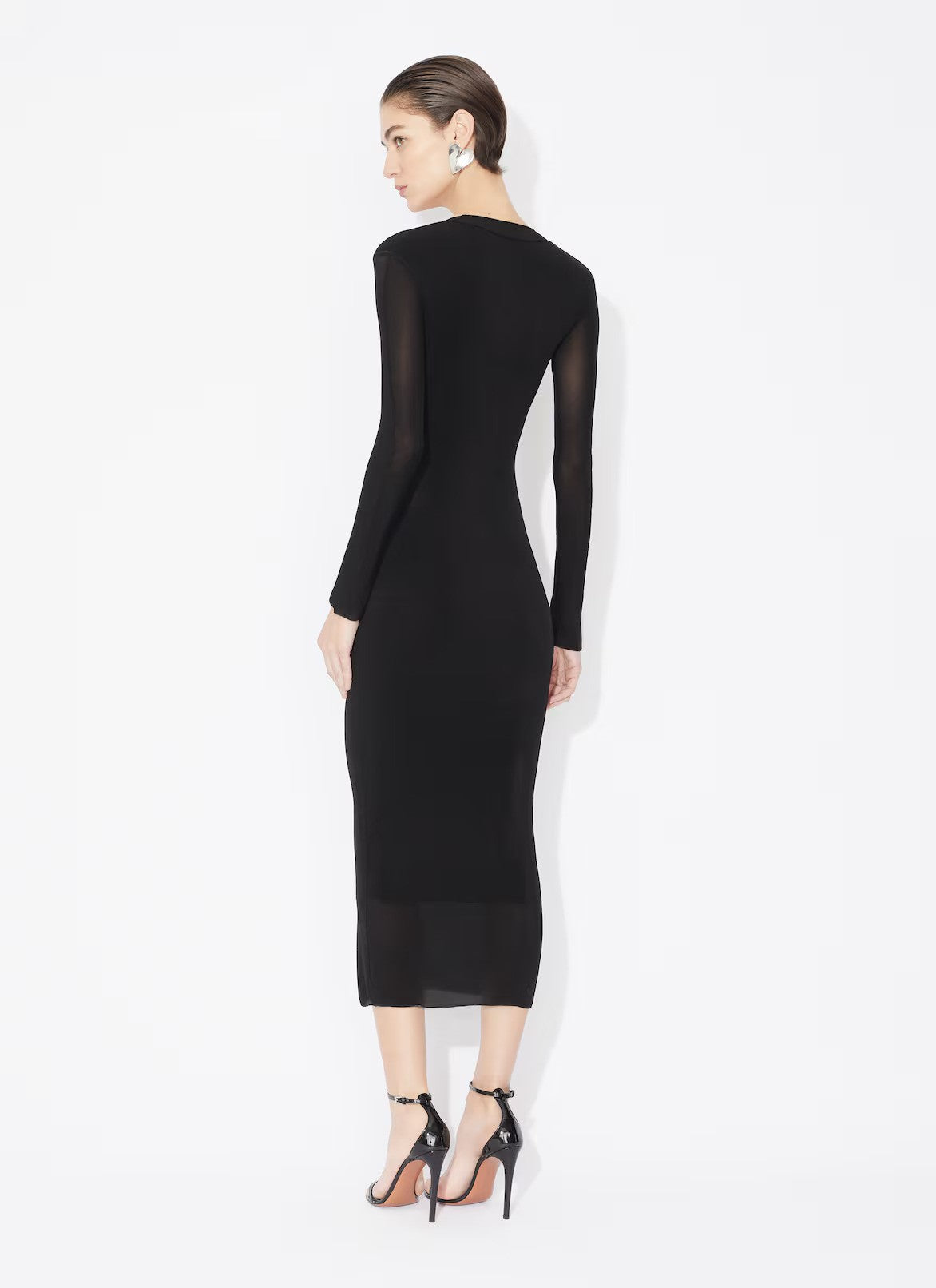 Layered Jersey Dress in Soft Jersey