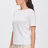 Transit Boat Neck Short Sleeve Shirt
