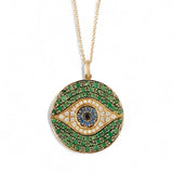 Ileana Makri Dawn Pendant Verdant Eye