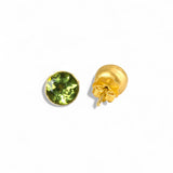 Marie-Hélène De Taillac 22K Yellow Gold Peridot Bindi Studs