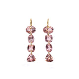 Marie-Hélène De Taillac 20K Yellow Gold Pink Tourmaline Arabella Earrings