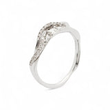 Bibi Van Der Velden Inhale Diamond Stackable Ring