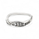 Bibi Van Der Velden Inhale Diamond Stackable Ring