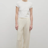 The Row Koriona Pants White