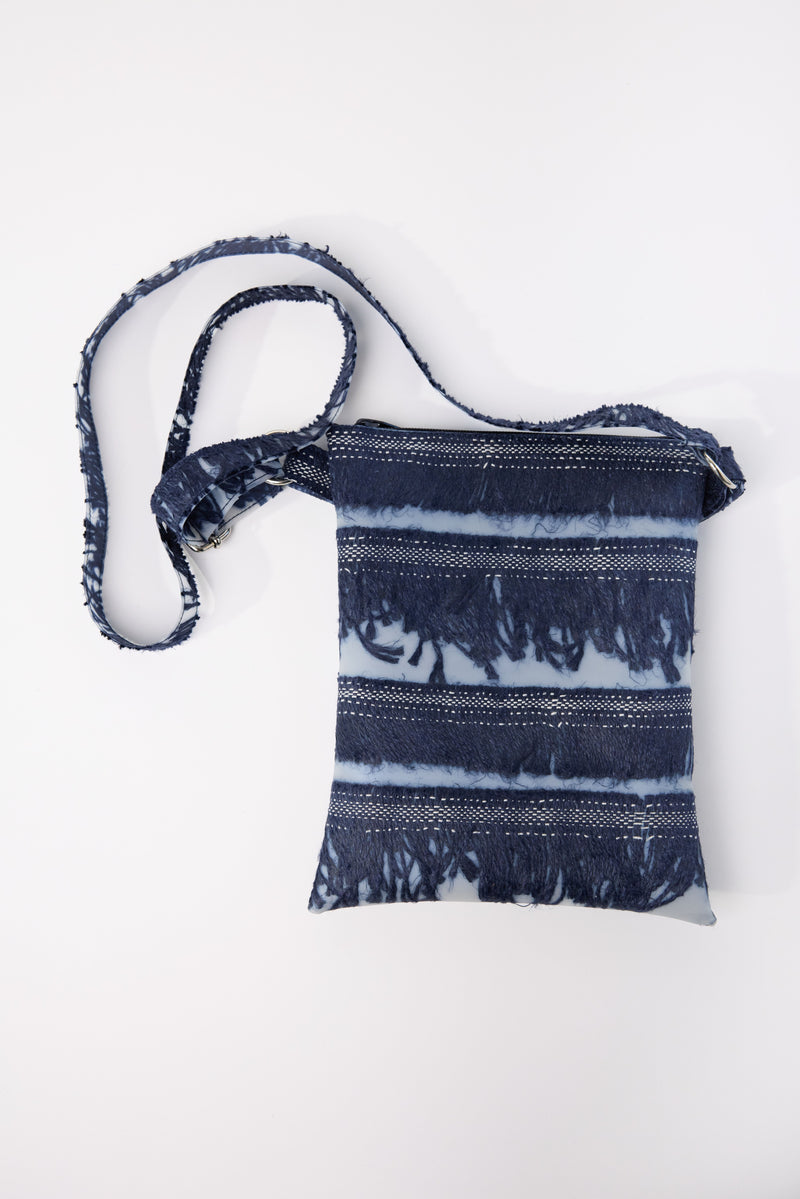 Rectangular Flat Zip Bag w/ Strap