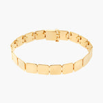Ileana-Makri-18K-Yellow-Gold-Large-Tile-Bracelet-Amarees