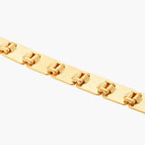 Ileana-Makri-18K-Yellow-Gold-Large-Tile-Bracelet-Amarees