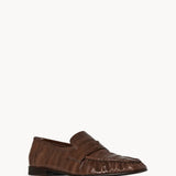 The Row Soft Loafer in Eel
