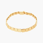 Ileana-Makri-18K-Yellow-Gold-Medium-Tile-Bracelet-Amarees