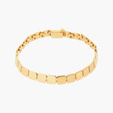 Ileana-Makri-18K-Yellow-Gold-Medium-Tile-Bracelet-Amarees
