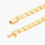 Ileana-Makri-18K-Yellow-Gold-Medium-Tile-Bracelet-Amarees