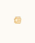18K Yellow Gold Edge Pendant